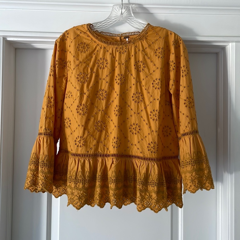 Cornflower free people top